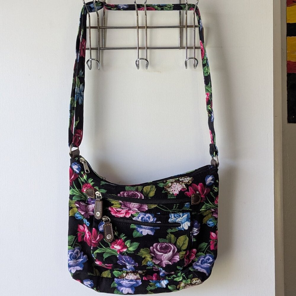 Floral Crossbody Bag Purse - Picture 11 of 12